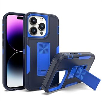 IPhone 14 Pro Hard PC Joustava TPU Iskunvaimennus Kansi Kickstand Liukumaton suojaava puhelinkotelon tuki Autoteline