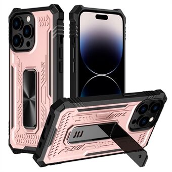 Puhelimen seisontakotelo iPhone 14 Pro , TPU + PC Iskunkestävä matkapuhelimen suojus