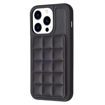 Style-BF24 Card Holder -puhelinkotelo iPhone 14 Pro PU-nahkapäällysteinen TPU-jalustan kansi