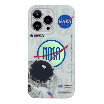 PC+TPU-kuori iPhone 14 Pro Astronaut -kuvioiden tulostamiselle Yhteensopiva MagSafe-puhelinkotelon kanssa