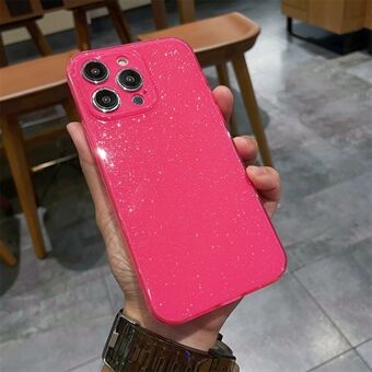 iPhone 14 Pro -puhelimen kotelo, naarmuuntumaton, pehmeä, kimalteleva glitter-design, TPU-puhelimen suojakuori