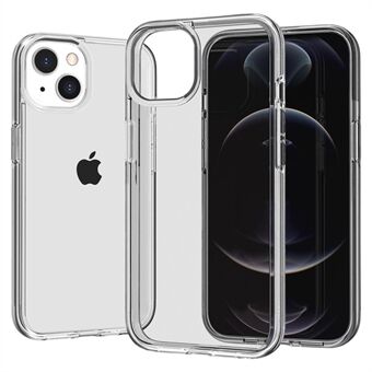 IPhone 14 Plus 6,7 tuuman läpinäkyvä Scratch TPU+PC takakuori putoamisen estävä tarkka leikkaus puhelimen kuori