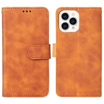 IPhone 14 Plus PU-nahkaiselle lompakkokotelolle Ihoa koskettava Tuntuva magneettilukko Folio Flip-puhelintelineen Stand