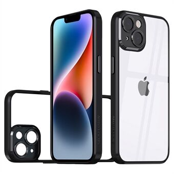 IPhone 14 Plus Transparent PC Takaisin TPU Bumper Hybrid Case Pudotusta estävä puhelimen kansi