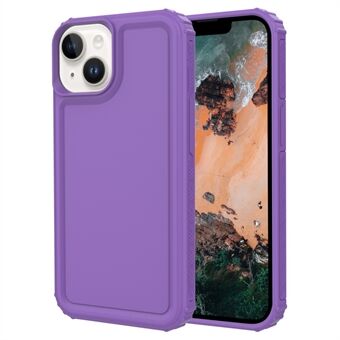 GW29 Soft TPU -puhelinkotelo iPhone 14 Plus -puhelimelle, yksivärinen paksunnettu suojakuori