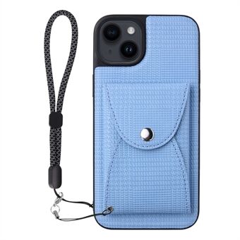 VILI TH Pouch Series iPhone 14 Plus PC+TPU+PU nahkainen puhelinkuori Irrotettava magneettinen lompakkokotelo