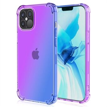 IPhone 14 Pro Max 6,7 tuuman Gradient Design Iskunvaimennus TPU pehmeä Edge vahvistetuilla kulmilla suojakuori