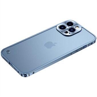 Puhelinkuori iPhone 14 Pro Max -puhelimelle 6,7 tuuman suojaava puhelinsuoja Scratch PC + metallinen puhelinkuori metallilukolla