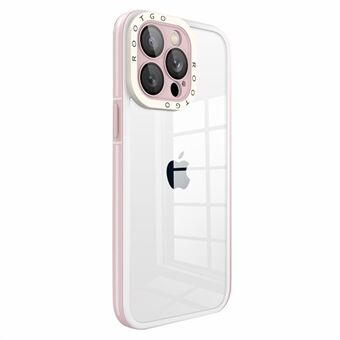 IPhone 14 Pro Max 6,7 tuuman suojakuorelle PC+TPU Hybrid Iskunkestävä puhelimen kuori lasilla linssisuojus