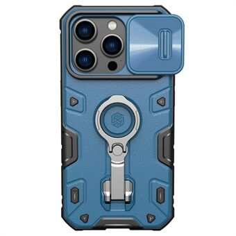 NILLKIN iPhone 14 Pro Max CamShield Armor Pro Magneettinen puhelinkotelo Rengaspidike Takakansi Ring Tuki Langaton lataus