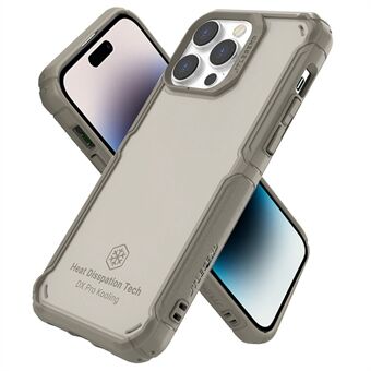 TLEGEND DX Pro Cooling iskunkestävä kotelo iPhone 14 Pro Maxin magneettiselle puhelinkotelolle sotilasluokan lämmönpoisto TPU+PC-kuori