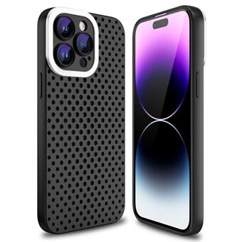 IPhone 14 Pro Max Heat Dissipation Skin-Touch TPU -kotelolle ontto reikäinen puhelimen kansi