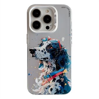 IPhone 14 Pro Max Graffiti -puhelinkotelolle eläinkuviotulostus PC+TPU- Scratch kansi