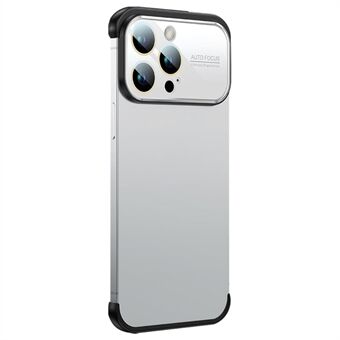 Pudotusta estävä puhelimen suojus iPhone 14 Pro Max TPU + akryylilinssisuojan No-Back puskurikotelolle