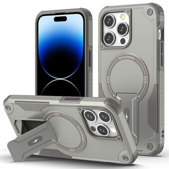 iPhone 14 Pro Max -kotelo, yhteensopiva MagSafen kanssa, magneettinen TPU+PC suojakuori