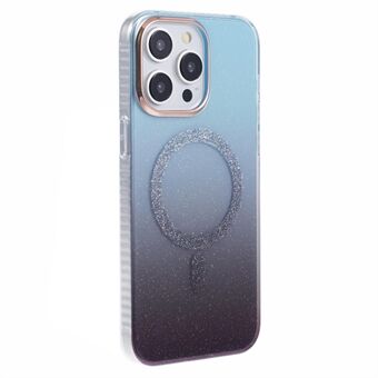 iPhone 14 Pro Max Slim Case, yhteensopiva MagSafe Loistaa Gradientti TPU+Acrylic Puhelinkotelo