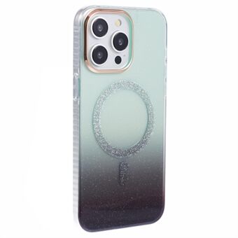 iPhone 14 Pro Max -yhteensopiva Slim Case MagSafe Glitter Gradient TPU+Acrylic Puhelimen Kuori