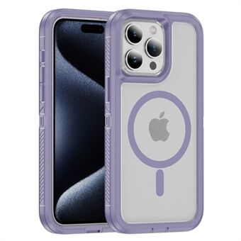 iPhone 14 Pro Max -kotelo, matta TPU+PC takapuhelimen kuori, yhteensopiva MagSafen kanssa