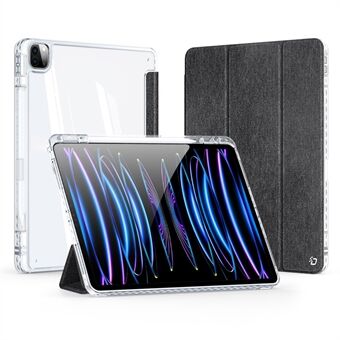 DUX DUCIS Unid Series iPad Pro 12.9-tuumaiselle (2018) (2020) (2021) (2022) valmistettu TPU+PC+Nahka tablet kotelo Auto Herätys/Nukkumis ominaisuudella