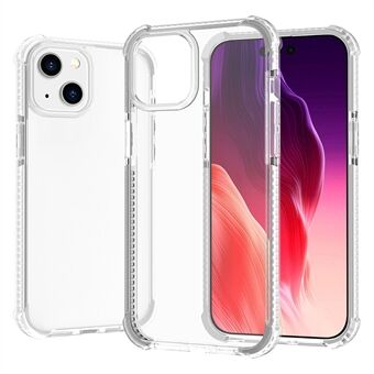 Palo- ja pudotuksilta suojaava puhelinkotelo iPhone 15:lle, TPU + akryyli