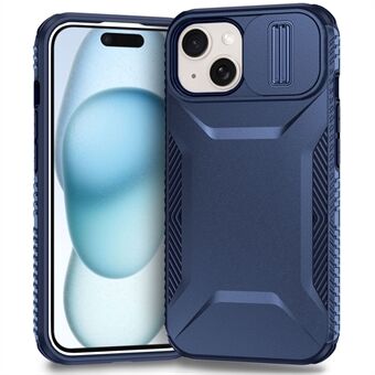 iPhone 15 -kuorelle TPU+PC-puhelinkotelo Paranneltu linssinsuoja