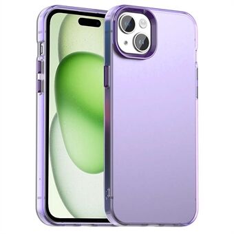 iPhone 15 Kotelo PC+TPU+PET Matte Luistamaton Puhelimen Takaosa Suojus