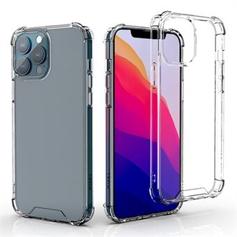 iPhone 15 Slim-Fit puhelinkuoren pudotuksilta suojaava TPU-kehys + akryylikirkas puhelinkansi matkapuhelinkotelo