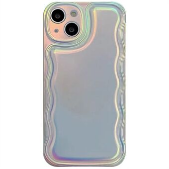 iPhone 15 Laser Aurora Color Case Soft TPU Suojaava Iskunkestävä Puhelimen Kotelo