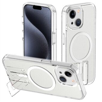 iPhone 15 -kotelo yhteensopiva MagSafen kanssa TPU+PC takakansi