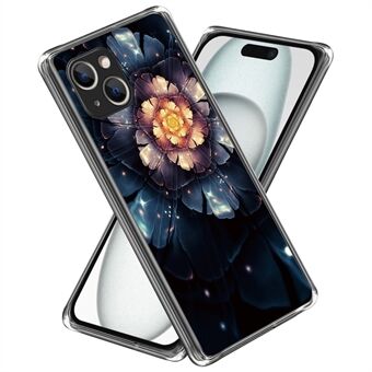 iPhone 15 puhelinkotelo, Slim-Fit-mallinnus, kuviopainatus, TPU-takakansi