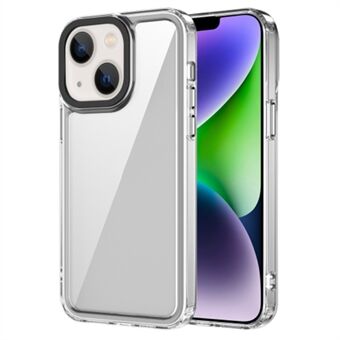 Kristallinkirkas puhelinkotelo iPhone 15 Plussalle, iskunkestävä TPU + PC-matkapuhelinkansi.