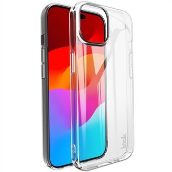 IMAK Crystal Case II Pro iPhone 15 Plus -kotelo, kova PC-kansi, suojaava puhelinkotelo