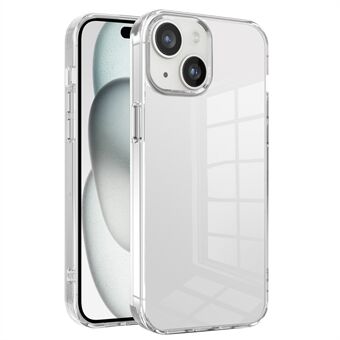 iPhone 15 Plus Clear Case Anti-Drop Slim PC+TPU -puhelinsuojus