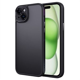 iPhone 15 Plussan matkapuhelimen kuori, tarkka objektiivin leikkaus TPU+PC -suojakuori