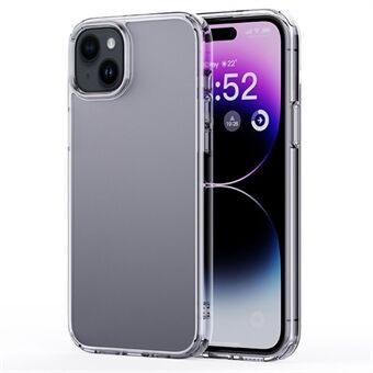 iPhone 15 Plus:lle iskunkestävät mattoiset TPU+PC-takakuoret