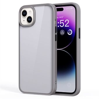 iPhone 15 Plus -matkapuhelimen suojakuoret iskunvaimentavalla TPU+PC-taustakuorella