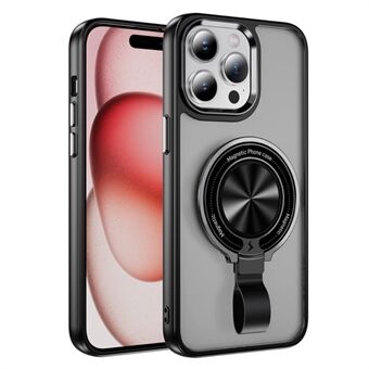 iPhone 15 Pro -tuki-kotelo TPU+PC-magneettisella suojakuorella ja hihnalla.