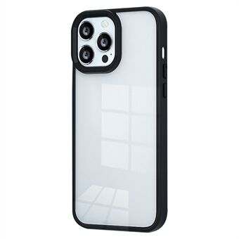 iPhone 15 Pro Candy Color Korkean läpinäkyvyyden TPU+PC Puhelinkotelo Kosketustuntuma Laskeutumista estävä takakansi