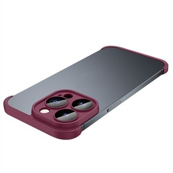 iPhone 15 Pro Bumper Case Edge Corner TPU -matkapuhelimen suojakehys kotelon suojaajalla