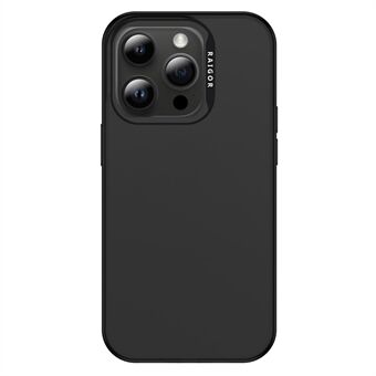 RAIGOR INVERSE Rock -sarja iPhone 15 Pro -puhelimen kotelolle Hybrid TPU+PC IMD -päällysteellä