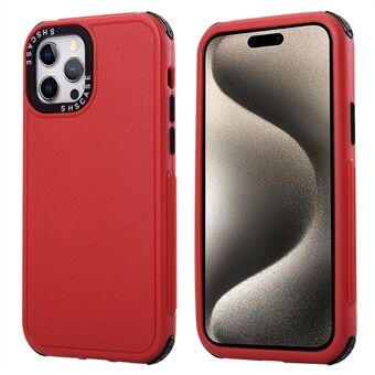 iPhone 15 Pro puhelimen kotelo 3-in-1 TPU + PC Suojakotelo vahvistetuilla kulmilla