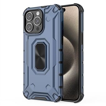 iPhone 15 Pron Puhelinkotelo Hybrid Hard PC Soft TPU Iskunkestävä Suojus