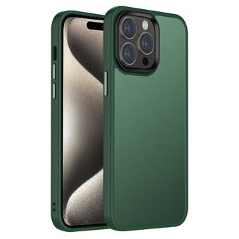 iPhone 15 Pro matto pudotuskestävä TPU+PC-suojakuori puhelimelle