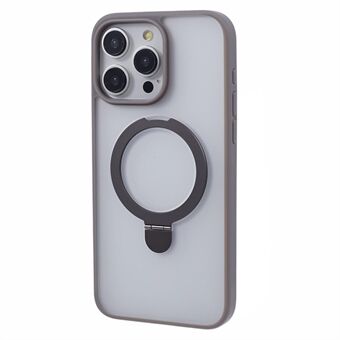 MUTURAL iPhone 15 Pro Kickstand -suojakuori, magneettinen TPU+PC-puhelinkansi