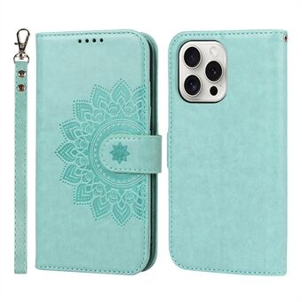 iPhone 15 Pro Wallet Leather Cover R61 -tekstuuri PU-nahka seisova kotelo