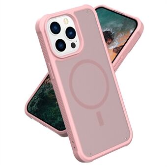 GW20 iPhone 15 Pro -magneettikotelo, yhteensopiva MagSafen kanssa, TPU+PC mattapintainen puhelinkuori