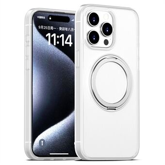 iPhone 15 Pro Max -kotelo yhteensopiva MagSafe PC+TPU puhelinkotelon jalustan kanssa