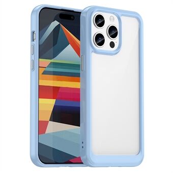 iPhone 15 Pro Maxin takakansi TPU+akryyli-matkapuhelimen kirkas suojakuori