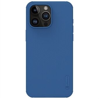 NILLKIN Super Frosted Shield Pro iPhone 15 Pro Max:ta varten, sormenjälkiä hylkivä takakotelo, PC+TPU mattapinta