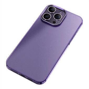 VOERO iPhone 15 Pro Max Matte Cover -suojakuori PC + karkaistua lasia, liukumaton puhelinkotelo